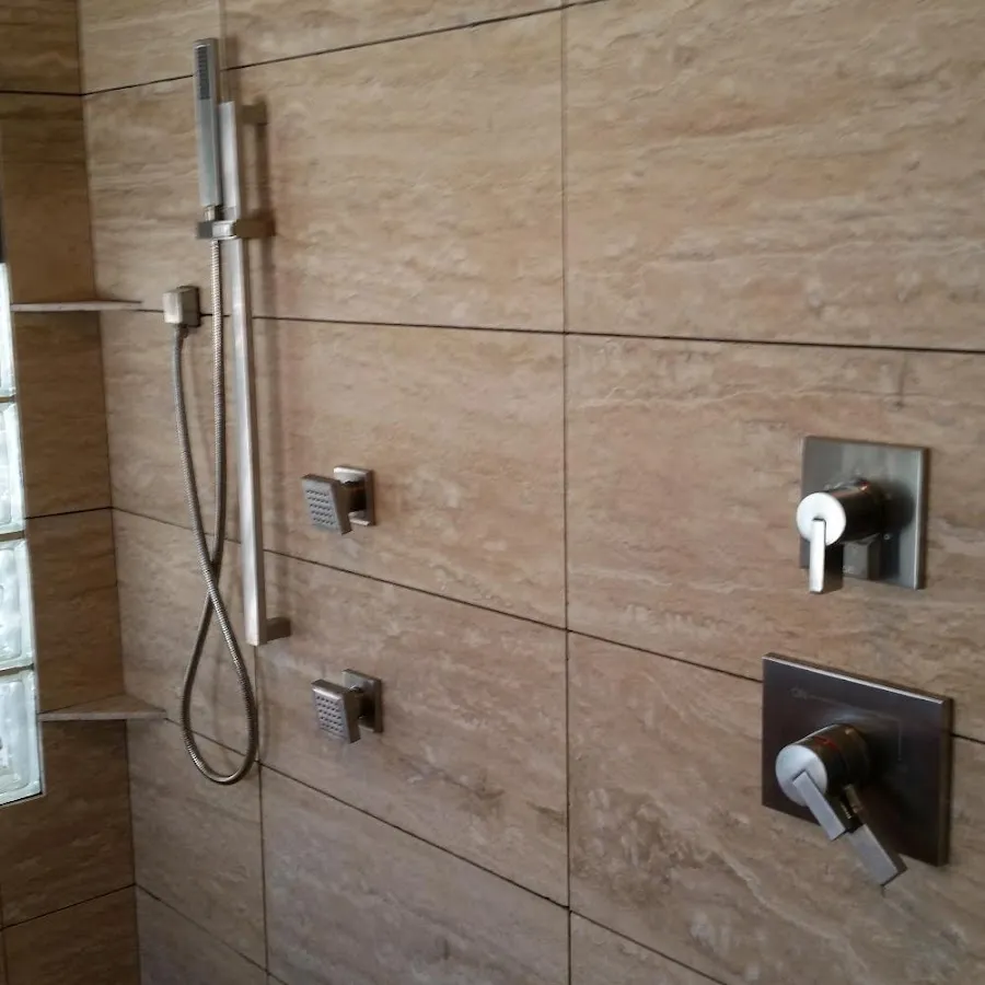 Shower fixture installation for Frozen Pipe Repair in St. Peters
